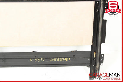 14-17 Maserati Quattroporte Panoramic Sun Roof Sunroof Sliding Frame Panel Glass
