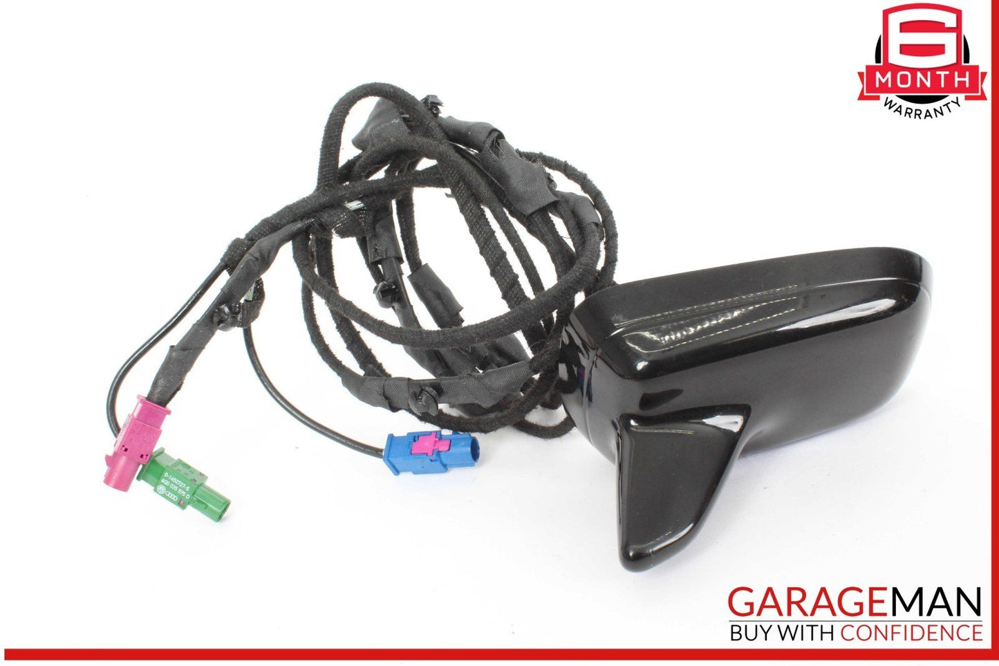09-12 Audi S4 Rear Roof Shark Fin GPS Antenna 8K5035503C Black OEM