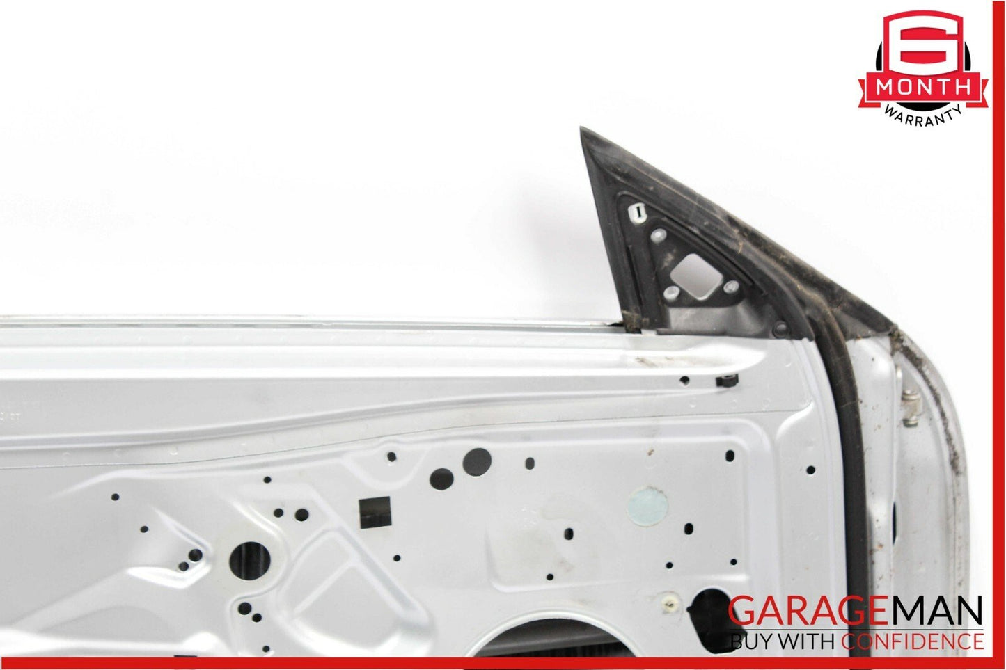 05-11 Mercedes R171 SLK350 Front Left Driver Side Exterior Door Panel Silver