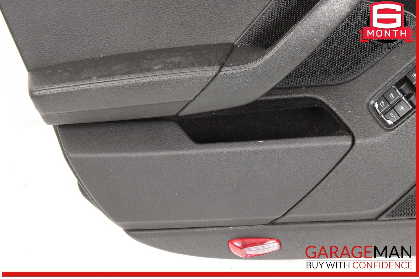 10-16 Porsche Panamera 970 Front Left Interior Door Panel Black OEM