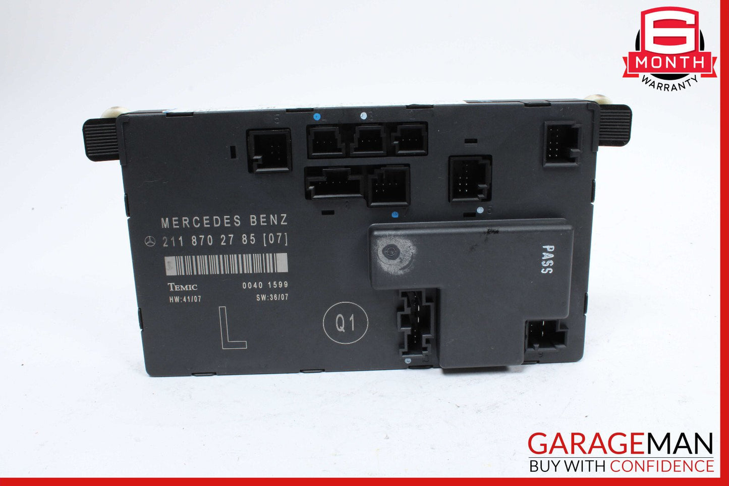 03-09 Mercedes W211 E350 E500 Front Left Side Door Control Module 2118707326 OEM