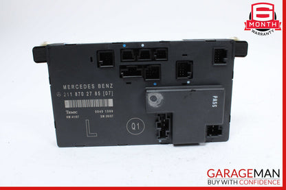 03-09 Mercedes W211 E350 E500 Front Left Side Door Control Module 2118707326 OEM