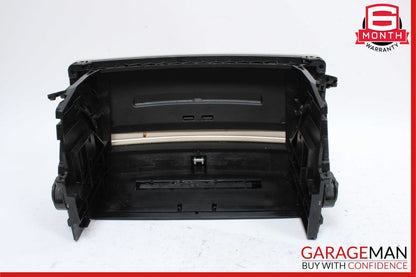 07-13 Mercedes W221 S550 CD Player Center Console Dashboard Trim Cover Beige OEM