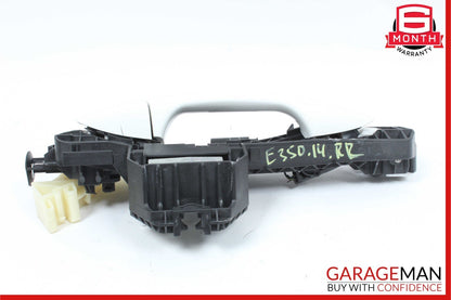 14-16 Mercedes W212 E350 E550 Rear / Front Right Side Exterior Door Handle White