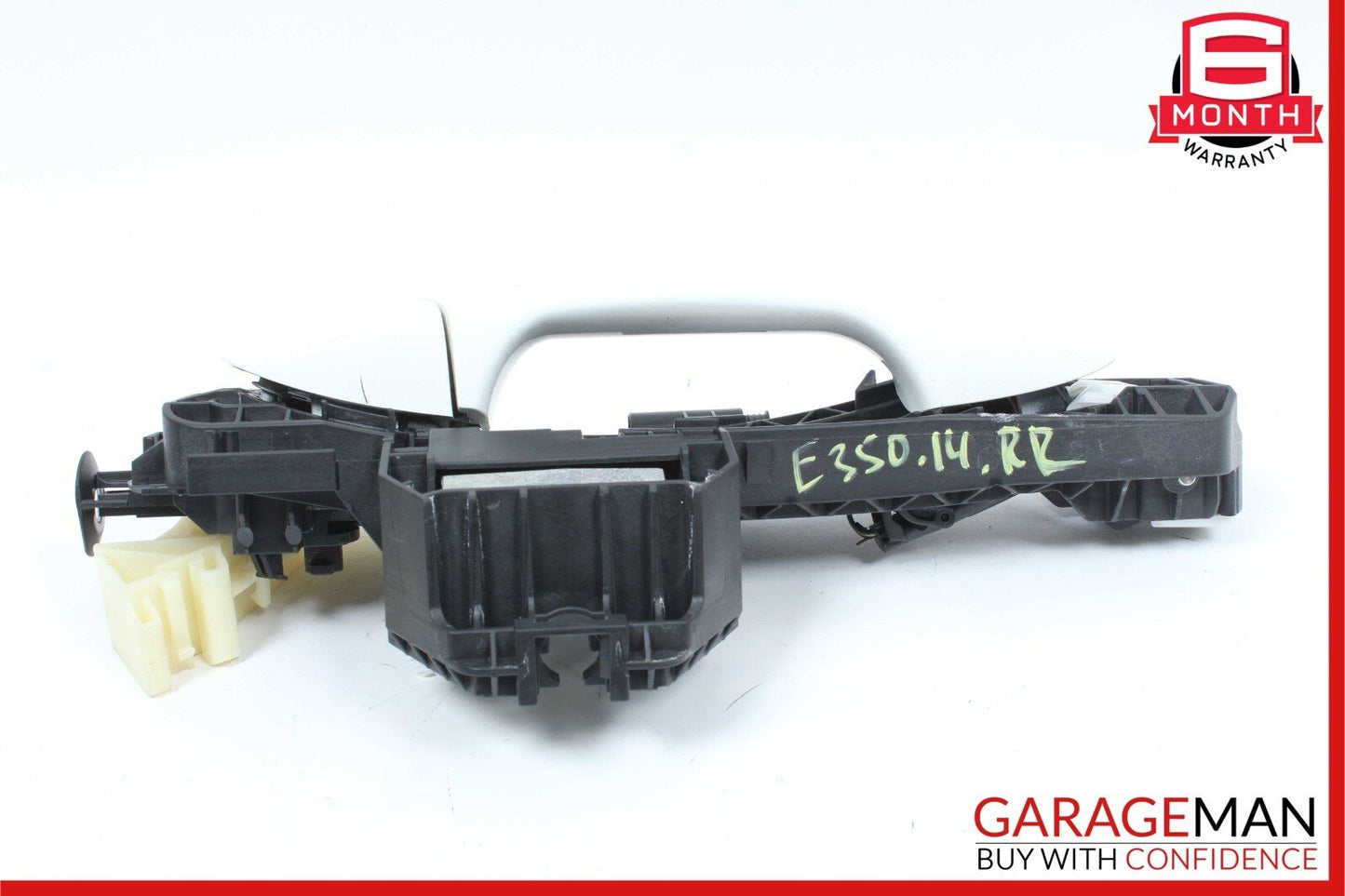 14-16 Mercedes W212 E350 E550 Rear / Front Right Side Exterior Door Handle White