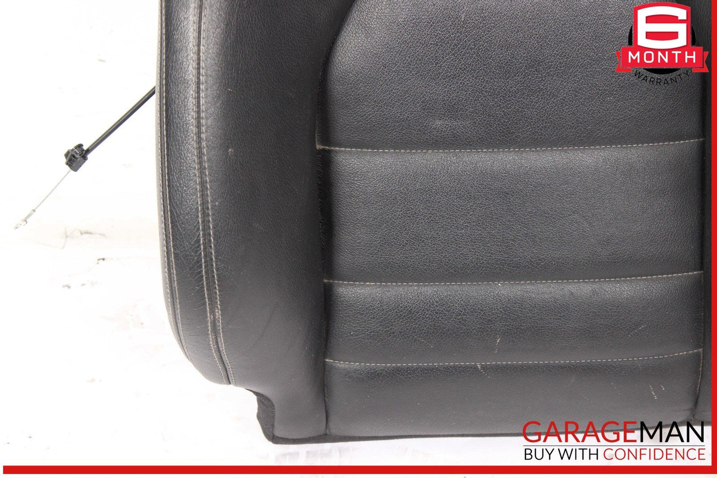 10-17 Mercedes E350 C250 Coupe Front Right Side Top Upper Seat Cushion Black OEM