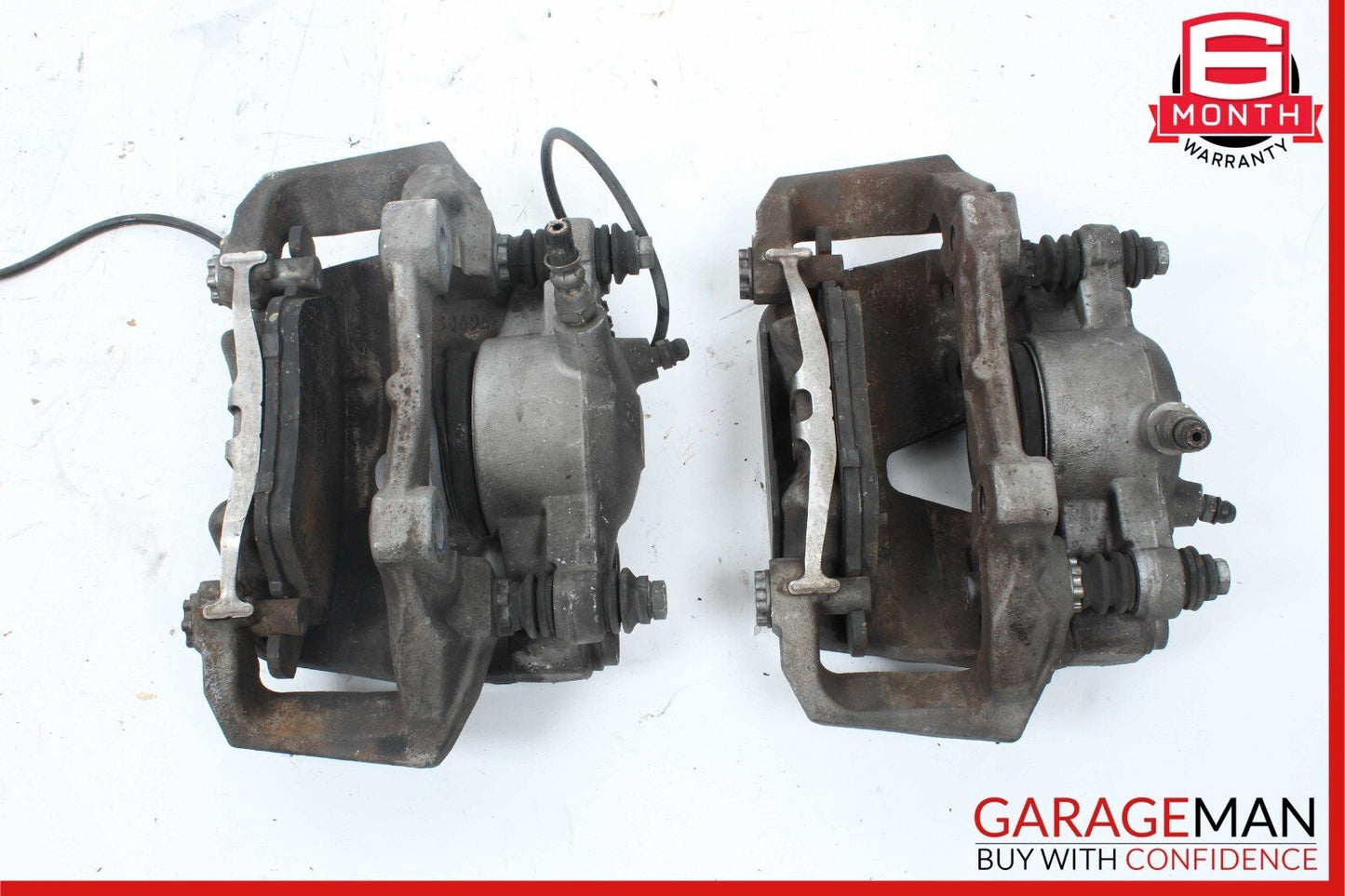 08-18 Mercedes W212 E350 Front Right & Left Brake Calipers Set Of 2 Pc OEM