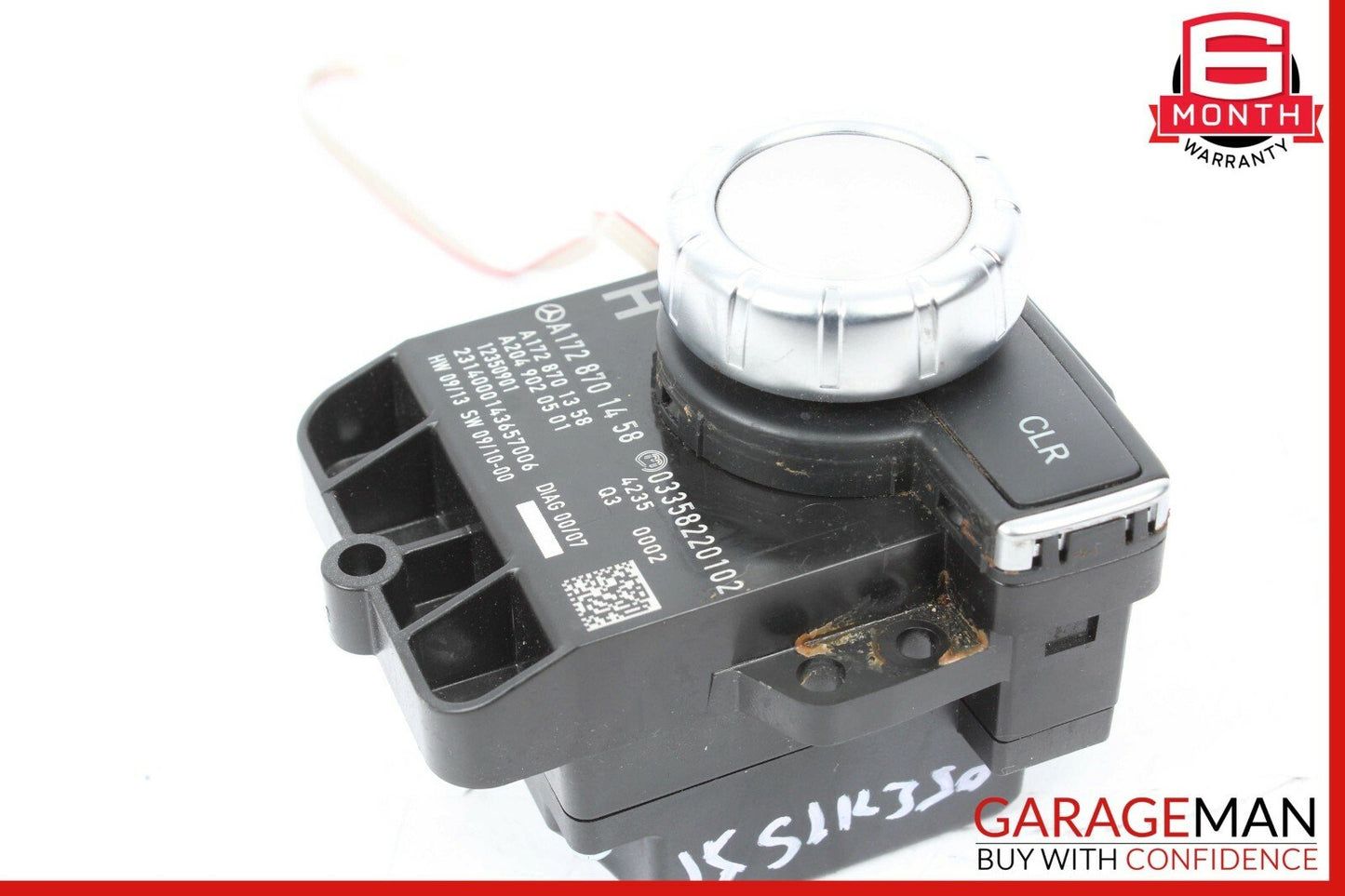 12-16 Mercedes R172 SLK350 Console Head Unit Controller Knob Multi Switch
