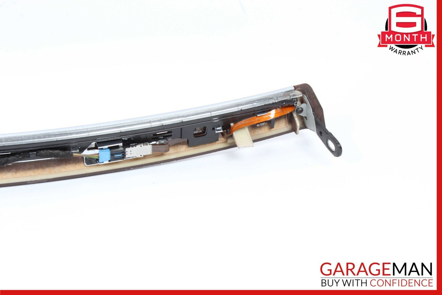 10-13 Mercedes W221 S550 S450 Dashboard Center Trim Molding Cover Bezel Wood