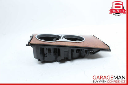 06-12 Mercedes W164 ML350 GL450 Center Console Cup Holder Compartment Wood OEM