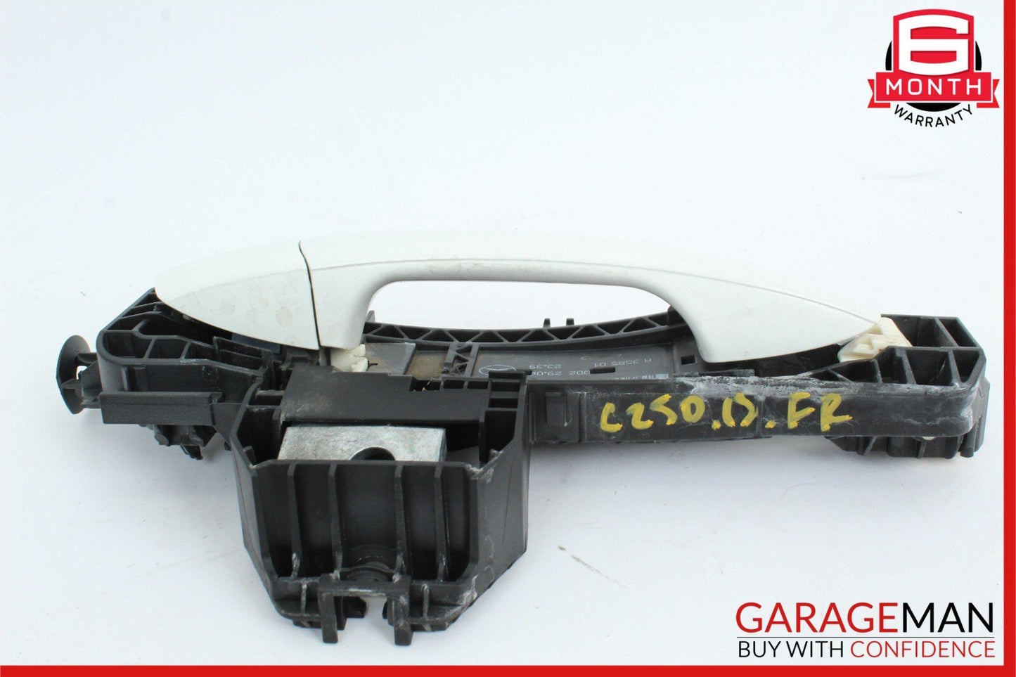 12-14 Mercedes W204 C250 C300 Front or Rear Right Exterior Door Handle White OEM
