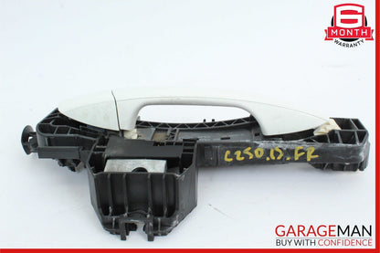 12-14 Mercedes W204 C250 C300 Front or Rear Right Exterior Door Handle White OEM