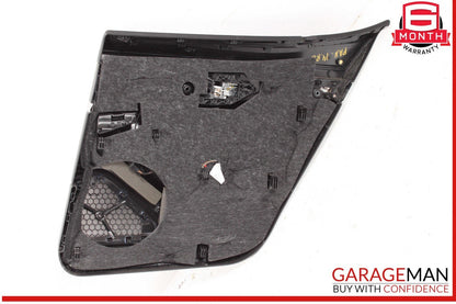 10-16 Porsche Panamera 970 Rear Left Side Interior Door Panel Leather OEM