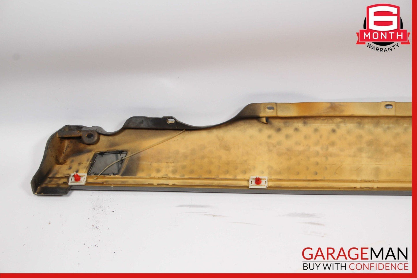 86-91 Mercedes W126 420SEL 560SEL Right Passenger Side Skirt Rocker Panel Silver