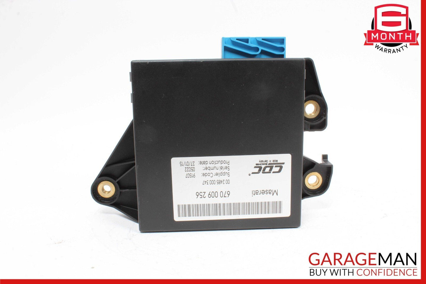 14-18 Maserati Quattroporte Suspension Control Module Unit 670009256 OEM