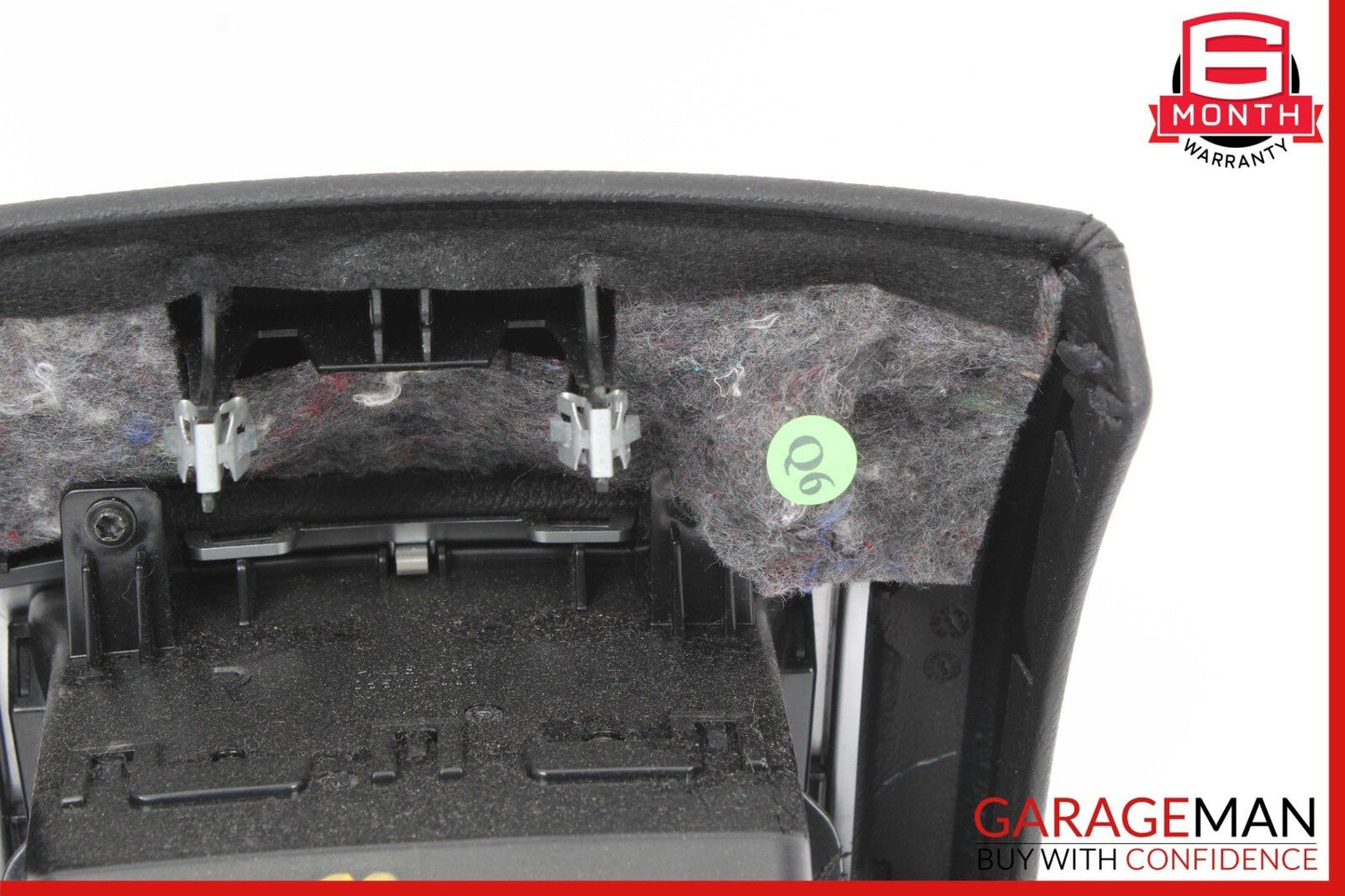 07-14 Mercedes W216 CL550 Center Console Rear AC Vent Trim Black 2218301054 OEM