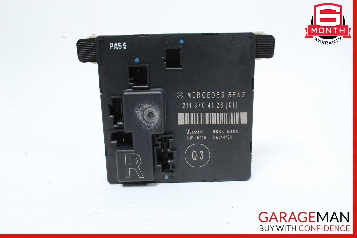 03-09 Mercedes W211 E350 E500 E550 Rear Right Side Door Controller Module OEM