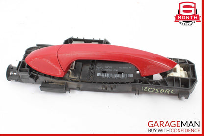 12-14 Mercedes W204 C250 C300 Rear Left Side Exterior Door Handle OEM