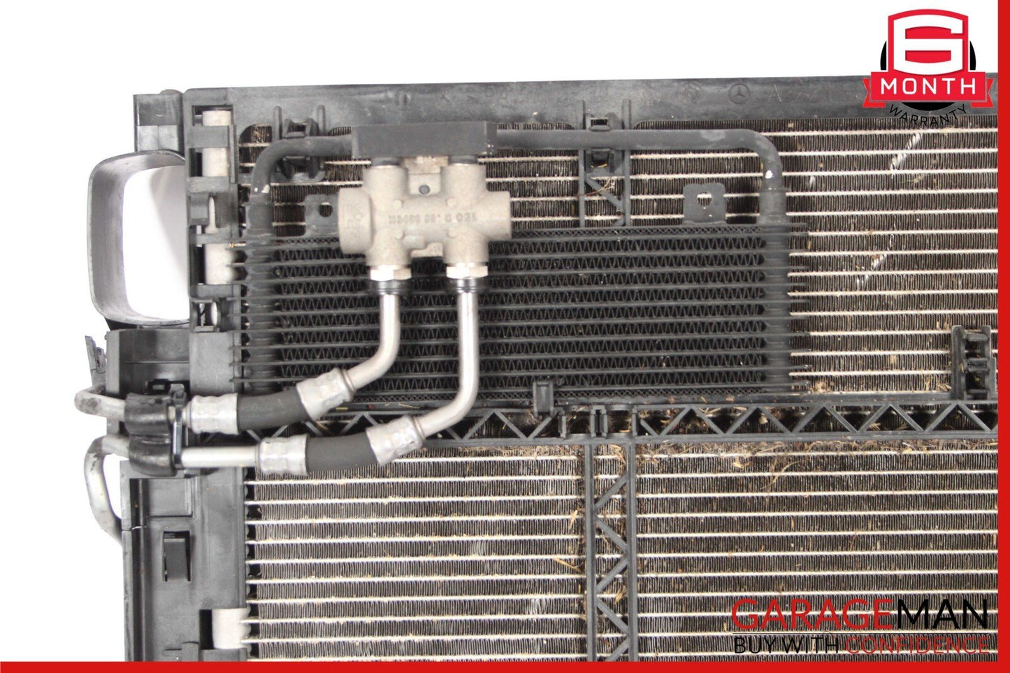 07-09 Mercedes CL550 S550 Engine Radiator A/C Air Cooling Conditioning Condenser