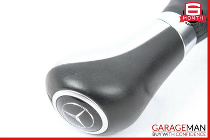 12-14 Mercedes W204 C300 C350 Shift Shifter Knob Boot Cover Black OEM