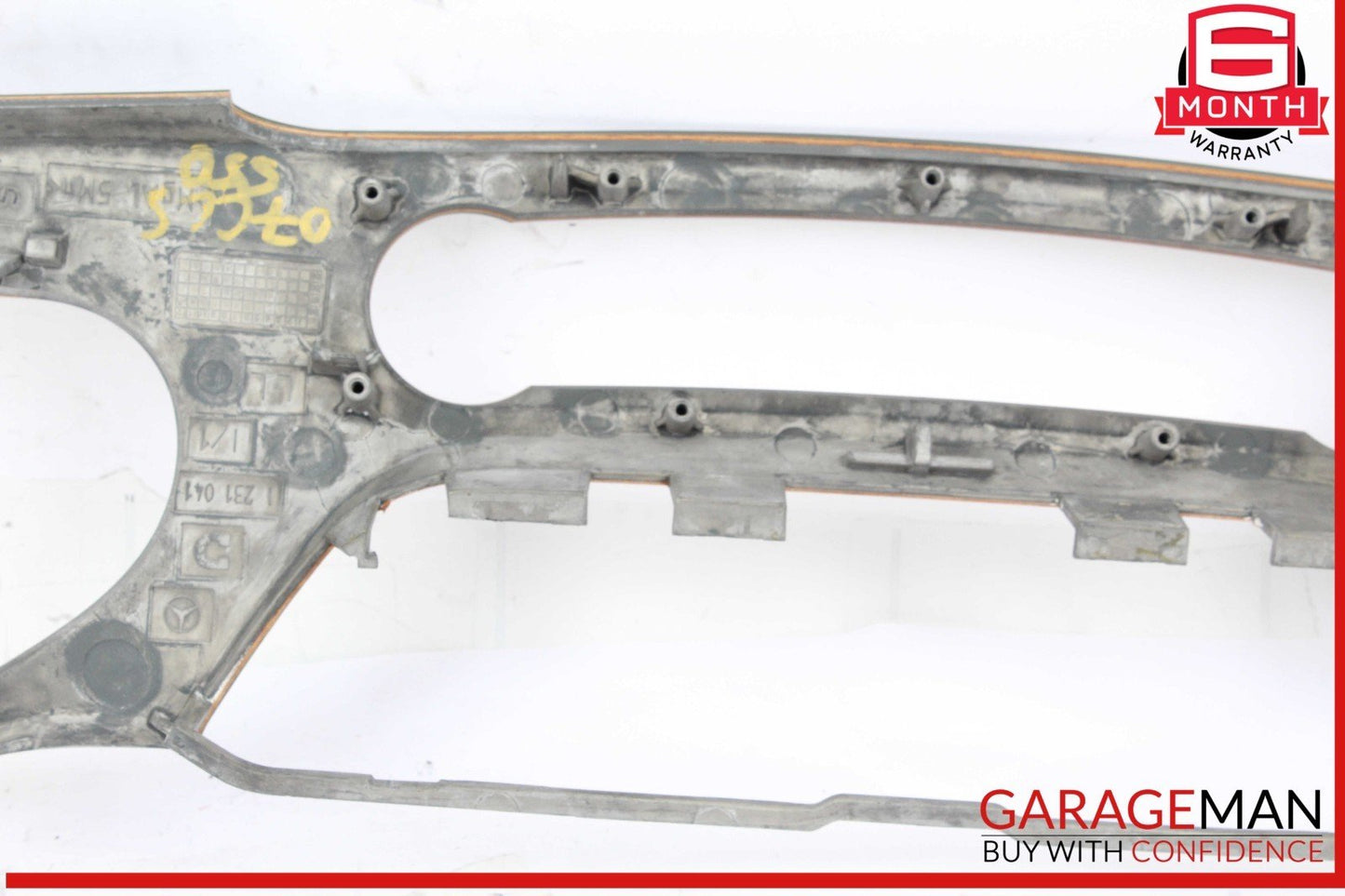 06-11 Mercedes W219 CLS550 CLS500 Center Dash Trim Panel Cover Bezel Wood OEM