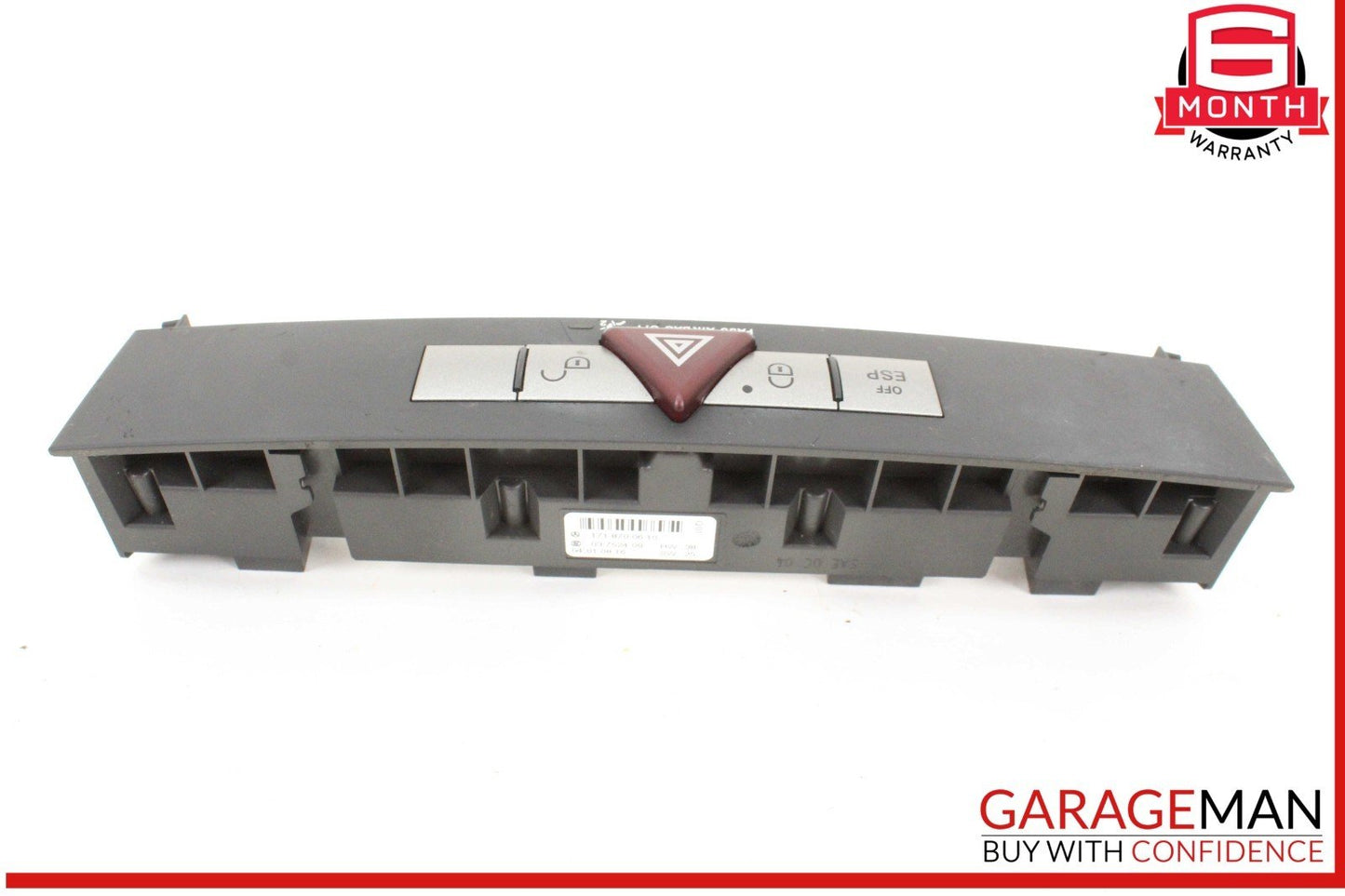 05-08 Mercedes R171 SLK280 SLK350 Door Lock Dash Hazard Light Control Panel OEM