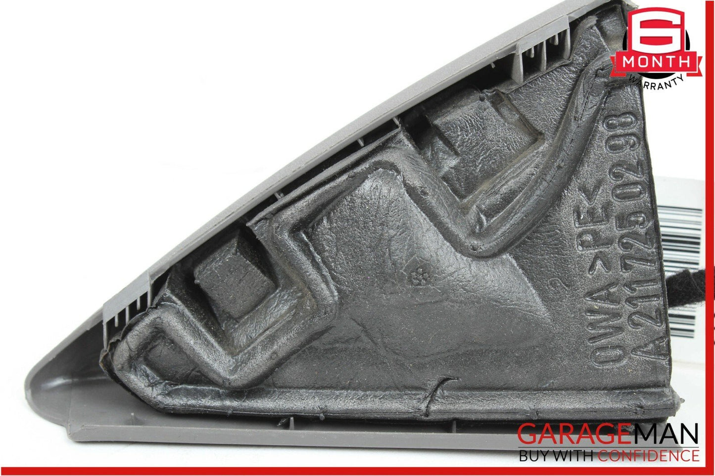 03-09 Mercedes W211 E350 Front Right Passenger Side Tweeter Speaker Cover Grey