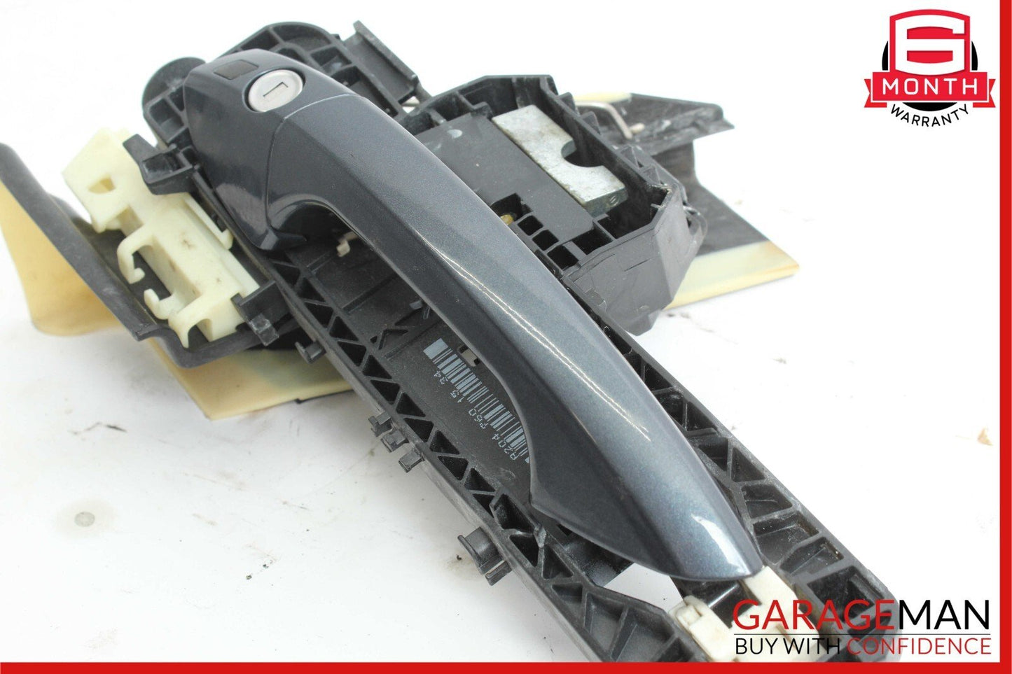10-13 Mercedes W212 E350 Front Left Exterior Door Handle Assembly Tenorite Gray