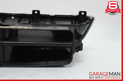 07-13 Mercedes W221 S550 S600 Center Dash AC A/C Air Vent Clock Trim Assembly