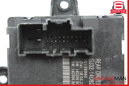 17-19 Jaguar XE Rear Left Driver Side Door Module Control OEM