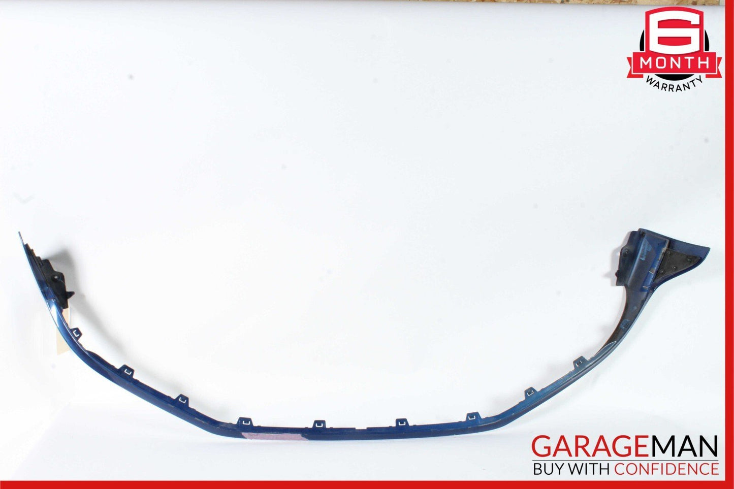 17-19 Porsche 911 Turbo S Front Lower Bumper Lid Cover Trim Panel Blue OEM