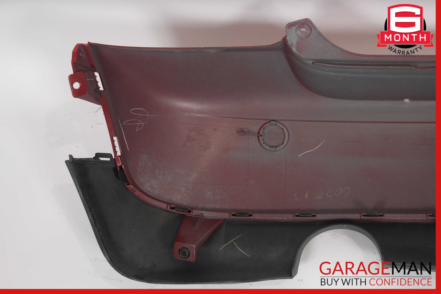 11-15 Mini Cooper Rear Bumper Cover Red OEM