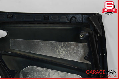 10-16 Porsche Panamera 970 Rear Left Driver Side Exterior Door Shell Dark Blue