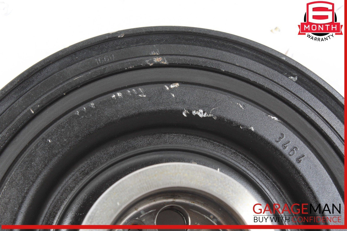 17-19 Jaguar XE AWD Crankshaft Crank Shaft Pulley G4D36316AC OEM
