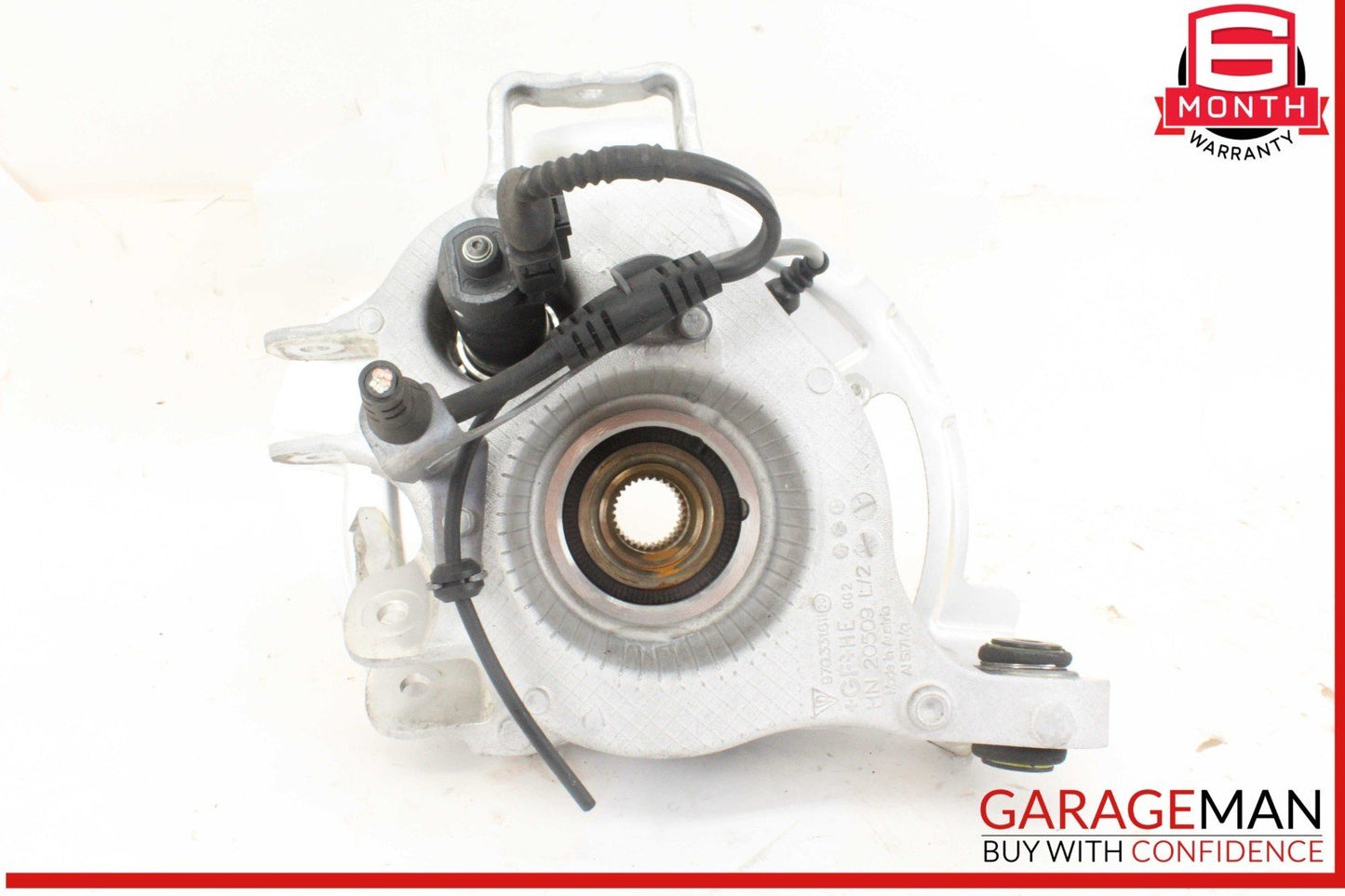 14-16 Porsche Panamera 970 E-Hybrid Rear Left Side Spindle Knuckle Wheel Hub OEM
