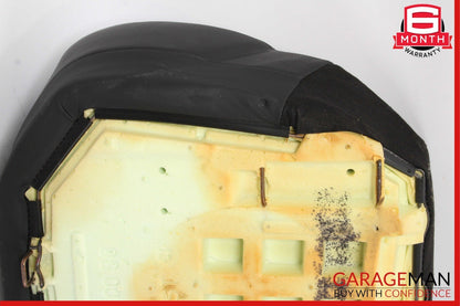 08-13 Mercedes W221 S63 AMG Rear Lower Bottom Bench Seat Cushion Cover Black