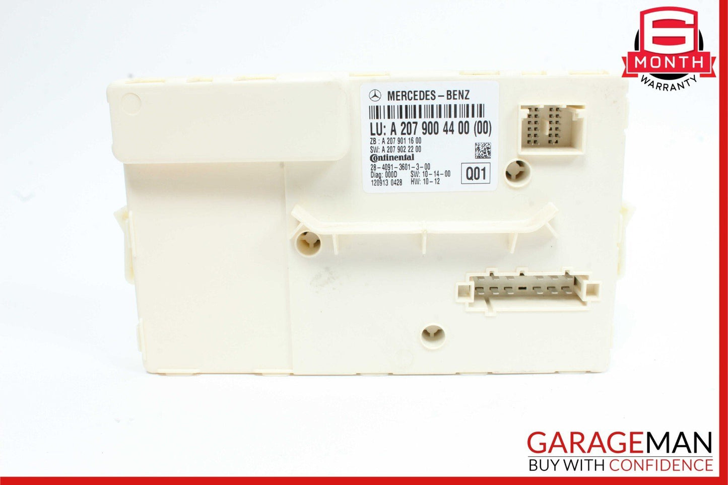 10-17 Mercedes W212 E350 E400 Coupe Rear Window Regulator Control Module OEM