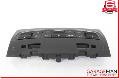 14-17 Maserati Ghibli Center HVAC Heater AC A/C Climate Control Switch Panel