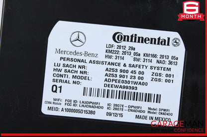 14-17 Mercedes W207 E400 S550 Communication Tele Aid Control Module Unit OEM