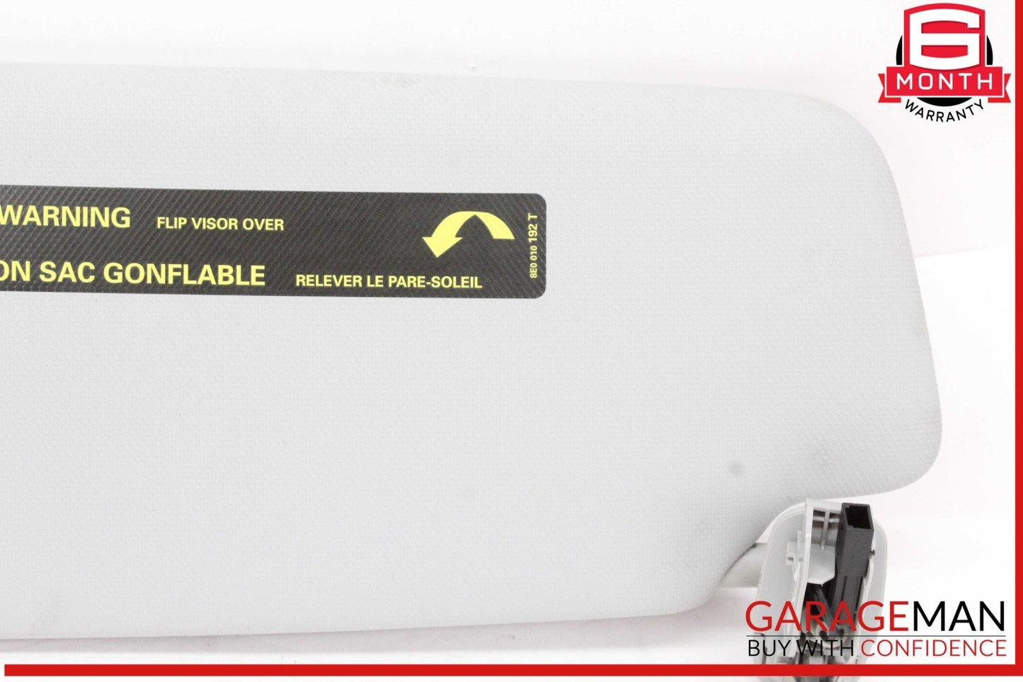 09-17 Audi A5 Q5 A4 S4 S5 Front Right Passenger Side Sun Visor 8U0857552D OEM