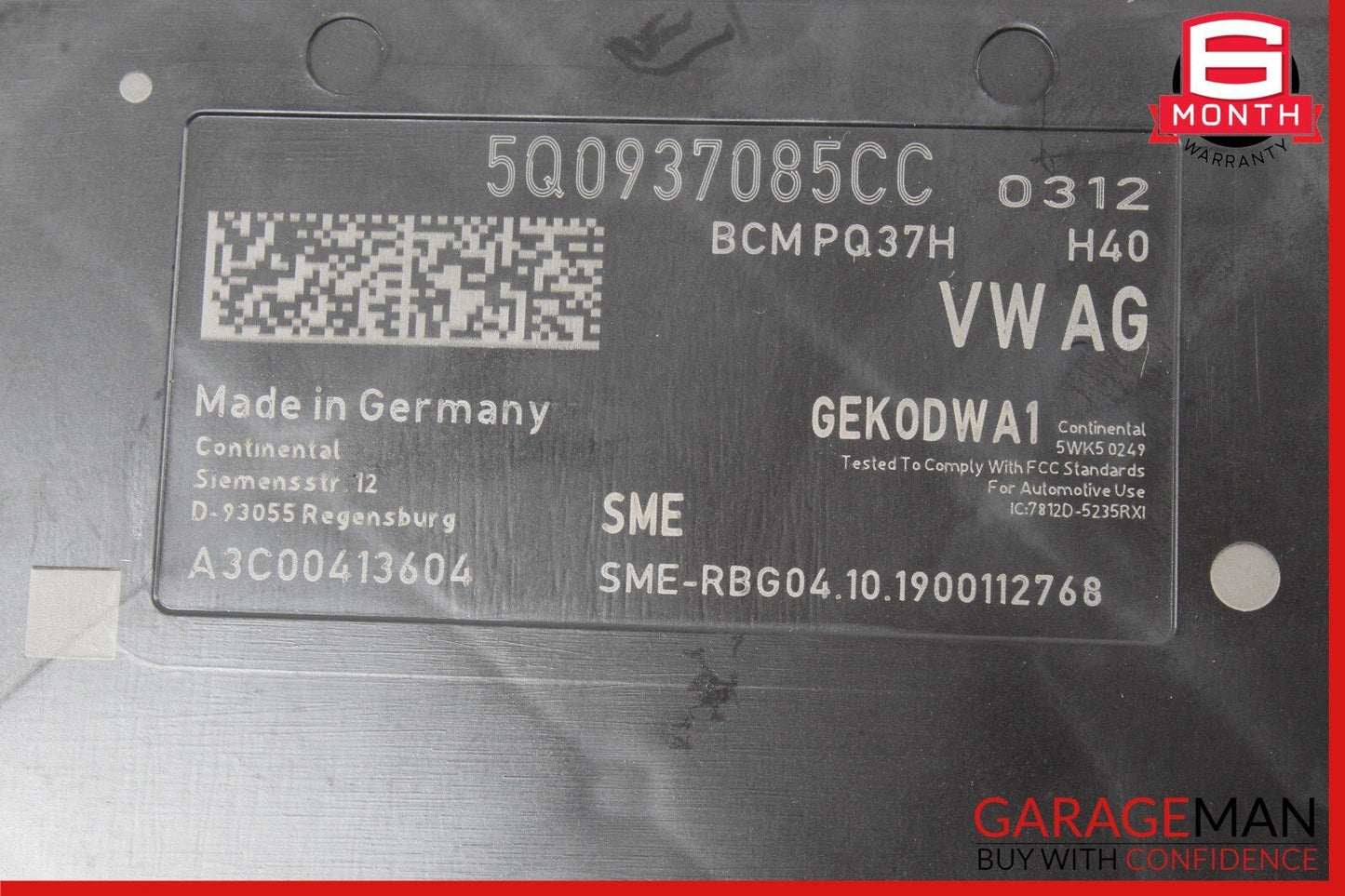 19-24 Audi Q3 BODY COMPUTER CONTROL MODULE BCM BCU UNIT OEM