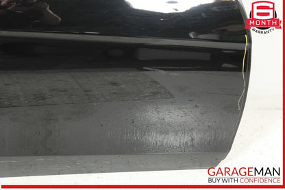 10-16 Mercedes W212 E350 Front Right Passenger Side Exterior Door Shell Black