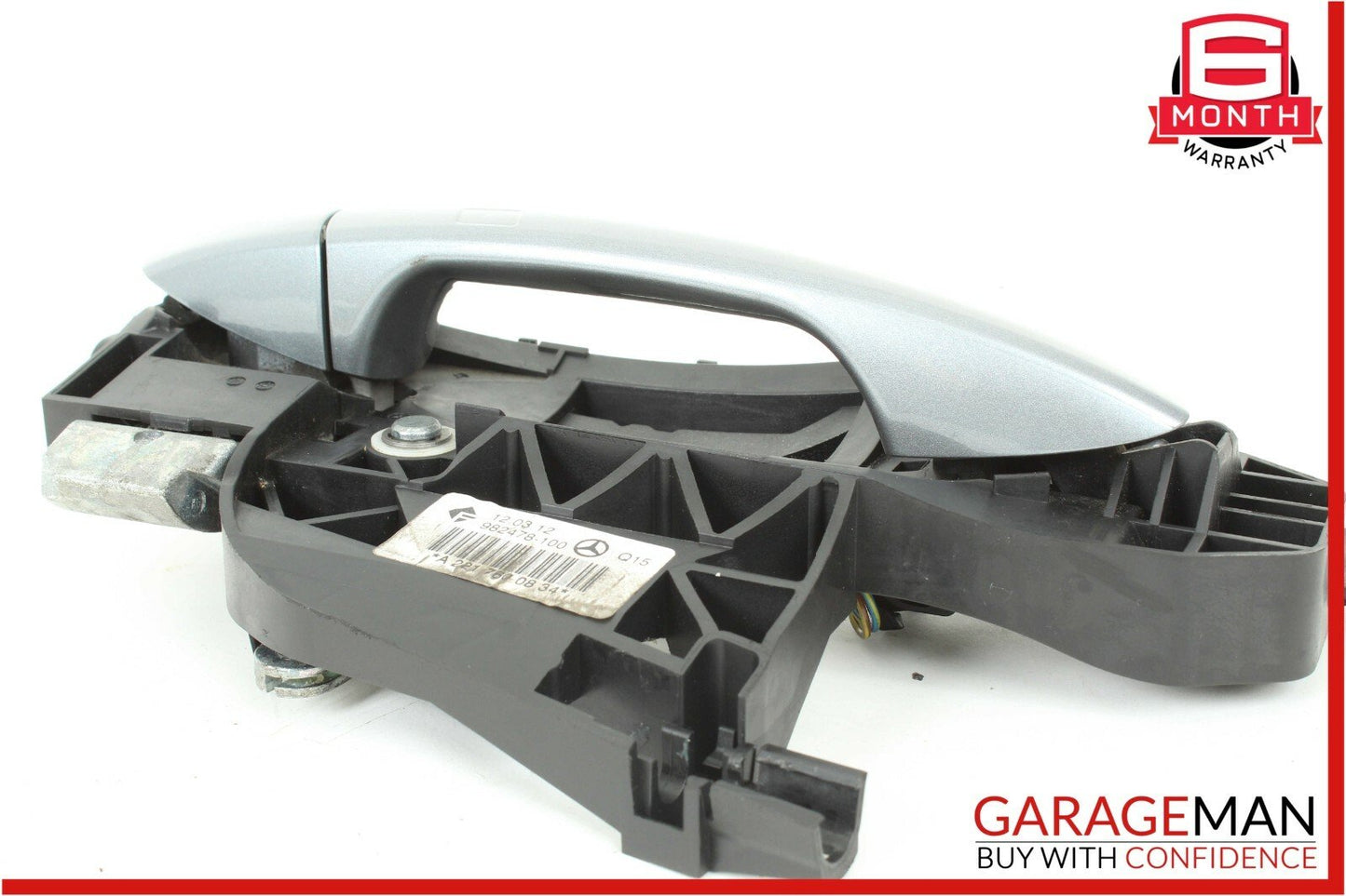 07-13 Mercedes W221 S550 S65 AMG Rear Right Exterior Door Handle Keyless Go OEM