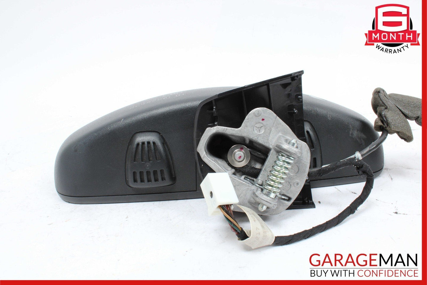 08-14 Mercedes W204 C350 Top Upper Rear View Mirror Assembly Black OEM