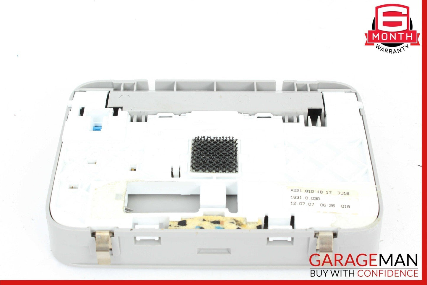 07-09 Mercedes W221 S550 S450 Rear Left / Right Side Overhead Vanity Mirror Grey