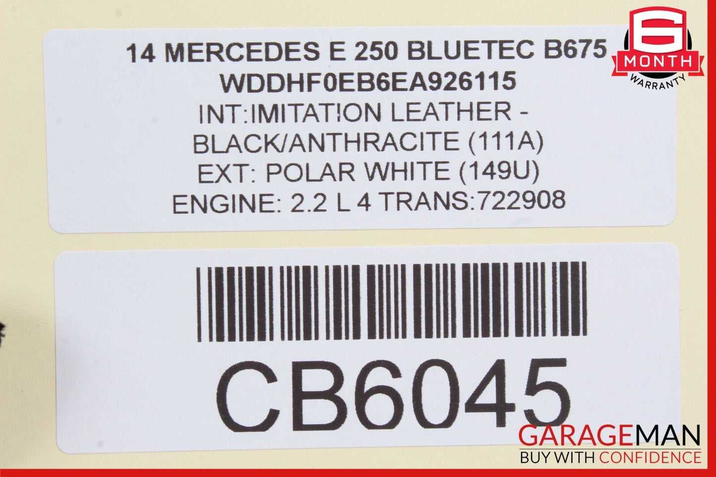 12-20 Mercedes W117 CLA250 SL550 E250 Keyless Go Entry Control Module Unit