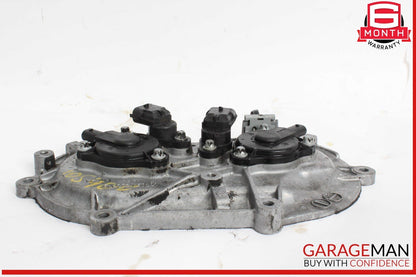 06-13 Mercedes W221 S400 Hybrid Front Right Engine Timing Chain Cover Plate OEM