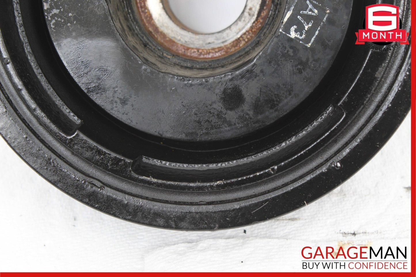 07-12 Mercedes X164 GL450 E550 Engine Motor Crankshaft Pulley Harmonic Balancer