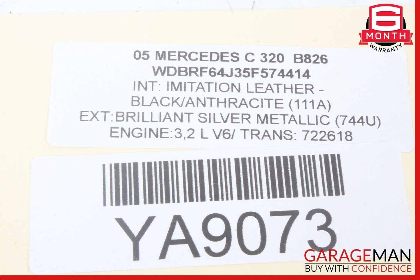 01-11 Mercedes W203 C320 SLK350 Rear Left or Right Side Lower Control Arm OEM