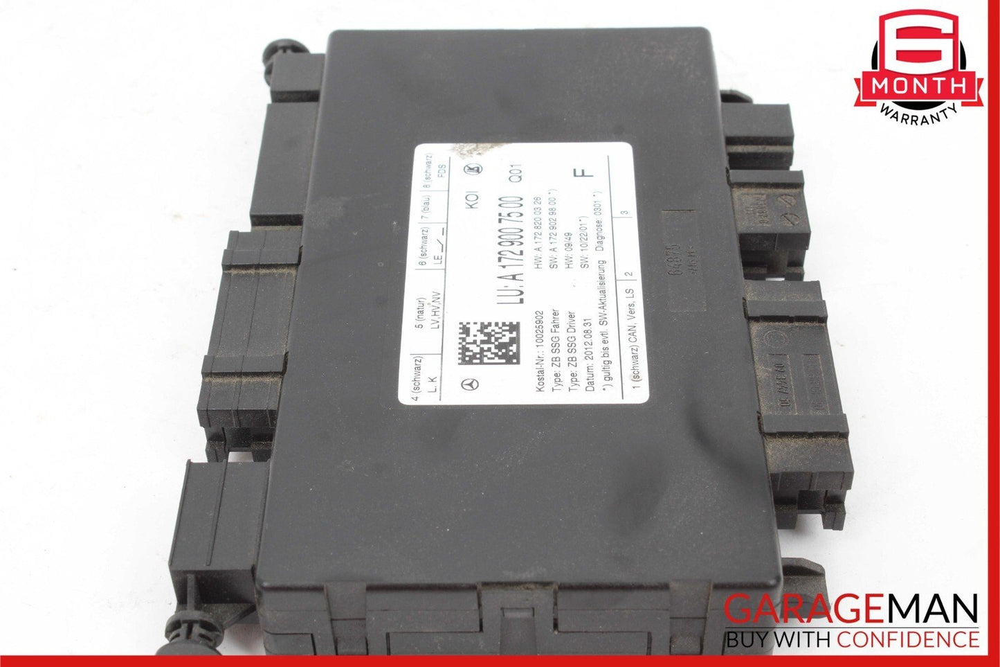12-14 Mercedes W204 C250 C350 Front Left Driver Side Seat Controller Module